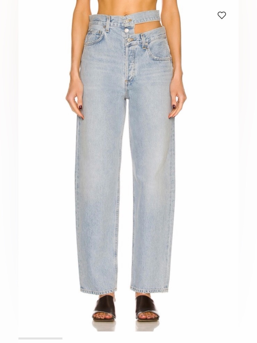 Agolde Broken Waist Jeans